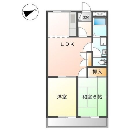 メゾンアヴァンセの物件間取画像